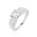 Bague Marilyn Argent Blanc Oxyde De Zirconium - Solitaires Femme | Marc Orian