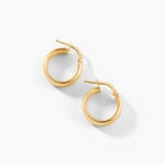 Cr&eacute;oles Terezia Argent Dor&eacute; A L'Or 750/1000 - Cr&eacute;oles Femme | Marc Orian