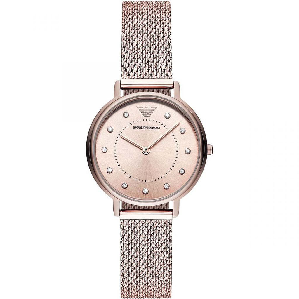 Montre Emporio Armani Rose - Montres classiques Femme | Marc Orian