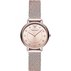 Montre Emporio Armani Rose - Montres classiques Femme | Marc Orian