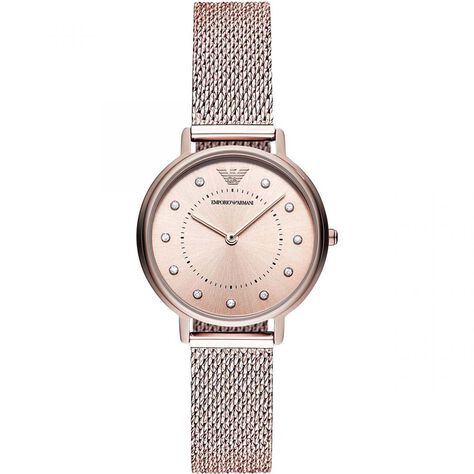 Montre Emporio Armani Rose - Montres classiques Femme | Marc Orian
