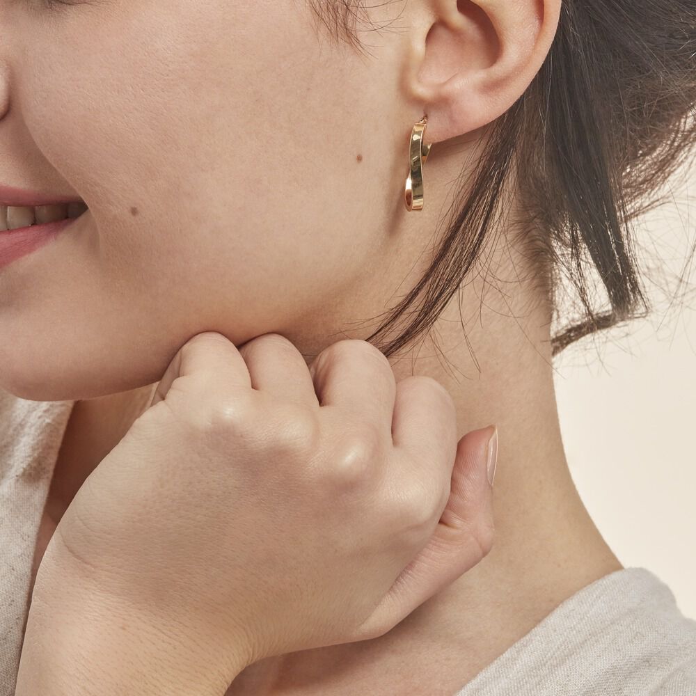 Créoles Silla Or Jaune - Créoles Femme | Marc Orian