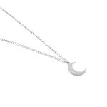 Collier Twiggy Argent Blanc - Colliers ras du cou Femme | Marc Orian