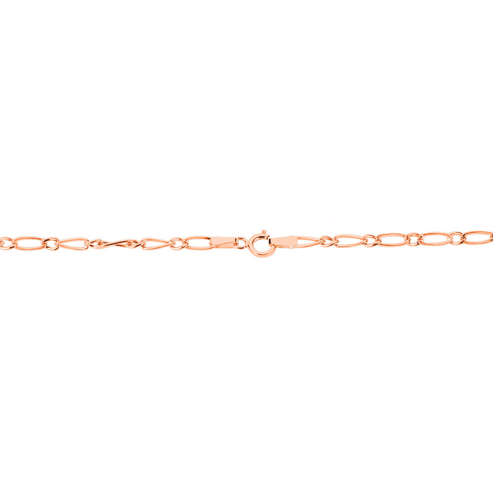 Cha&icirc;ne Ophelio Maille Alternee 1/1 Or Rose - Chaines Femme | Marc Orian