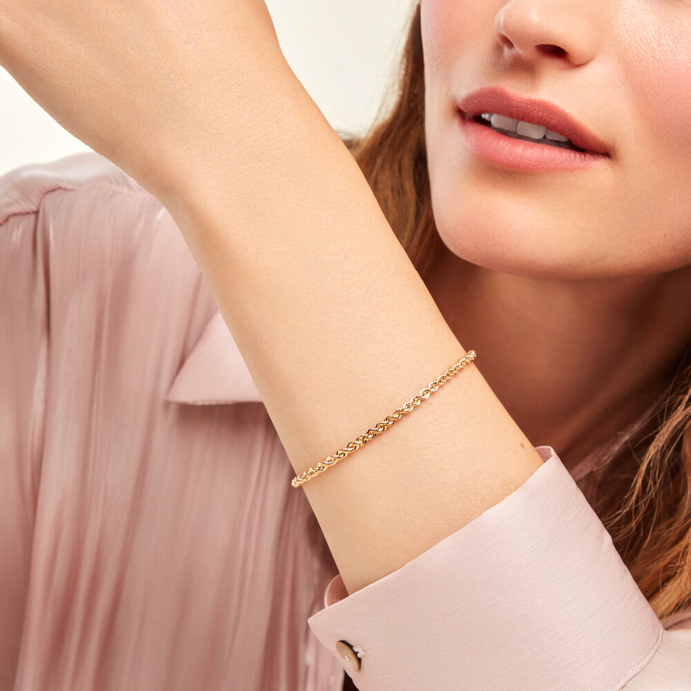 Bracelet Maille Jerry Or Jaune - Bracelets mailles Femme | Marc Orian