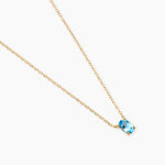 Collier Ovale Or Jaune Topaze - Colliers solitaires Femme | Marc Orian