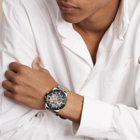 Montre Kenneth Cole Automatic Bicolore Blanc / Noir - Montres automatique Homme | Marc Orian