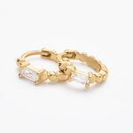 Cr&eacute;oles Louisie Plaqu&eacute; Or Jaune Oxyde De Zirconium - Cr&eacute;oles Femme | Marc Orian