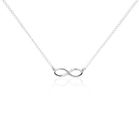 Collier Xara Argent Blanc - Colliers maman Femme | Marc Orian