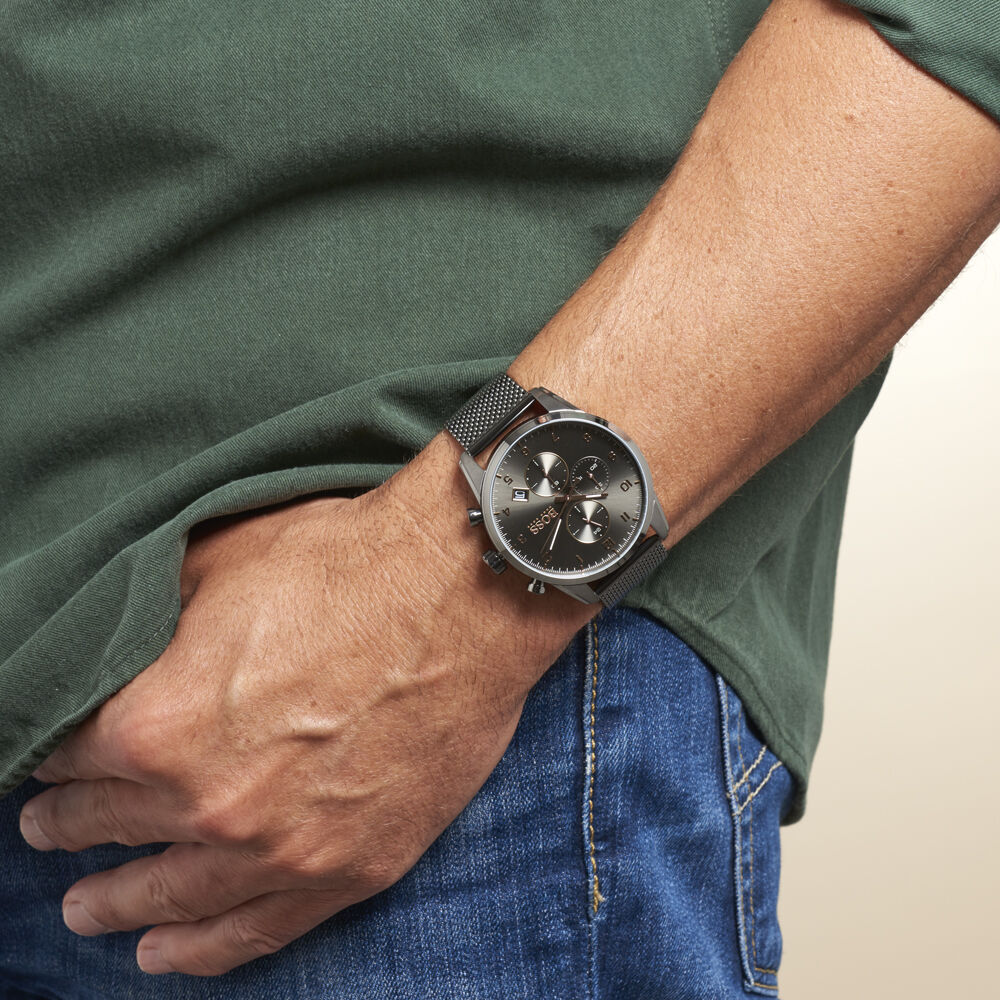 Montre Boss Skymaster Gris - Montres étanches Homme | Marc Orian