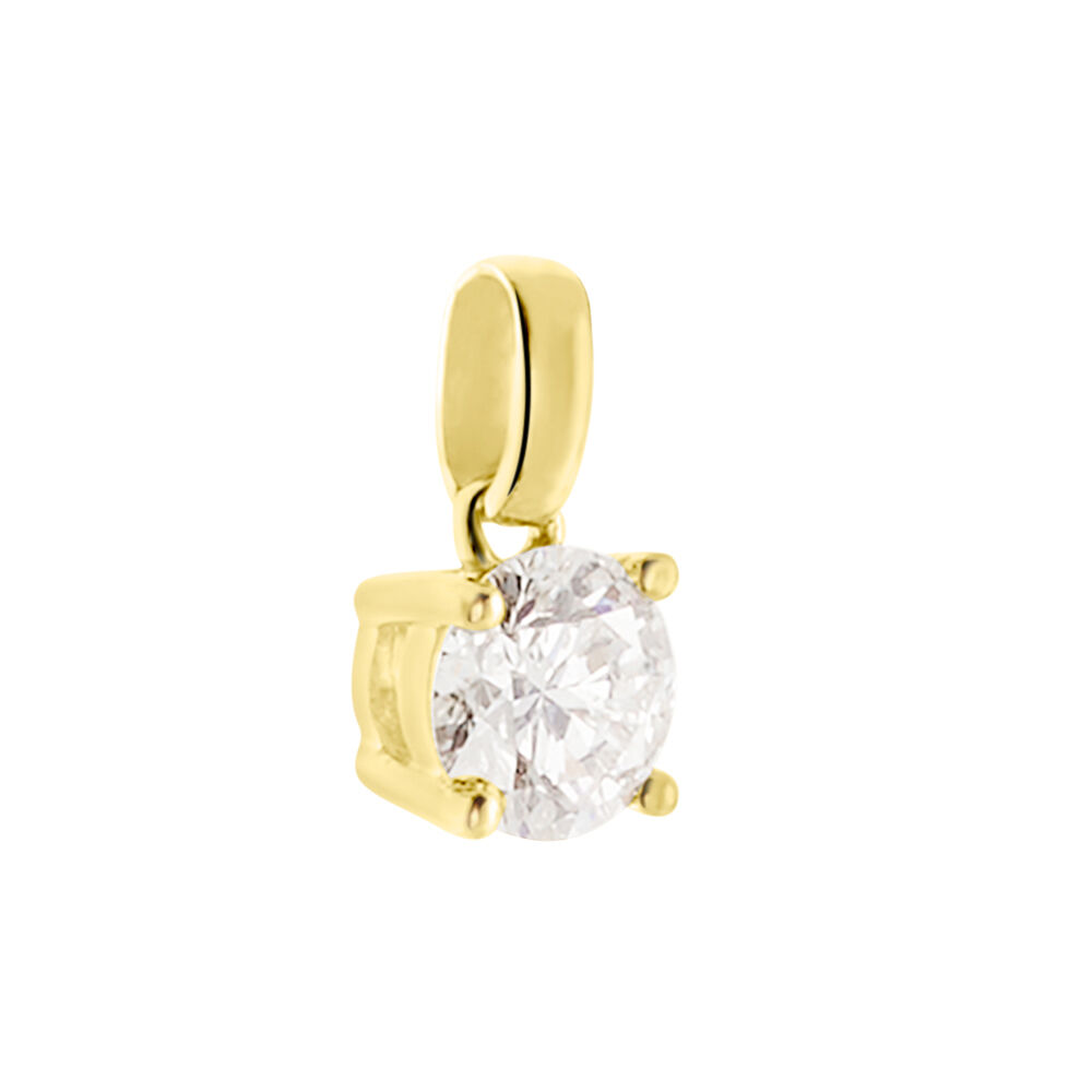 Pendentif Victoria Or Jaune Diamant - Pendentifs Femme | Marc Orian