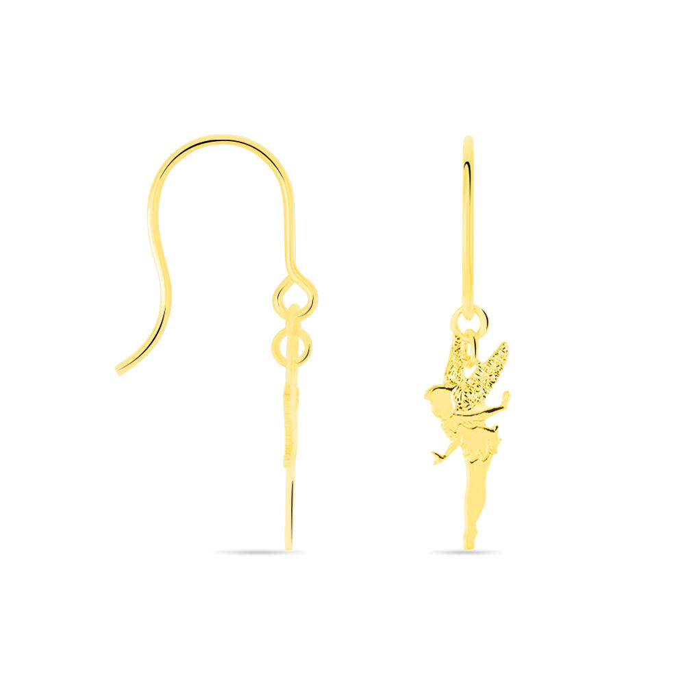 Boucles D'oreilles Pendantes Fee Or Jaune - Pendantes Femme | Marc Orian