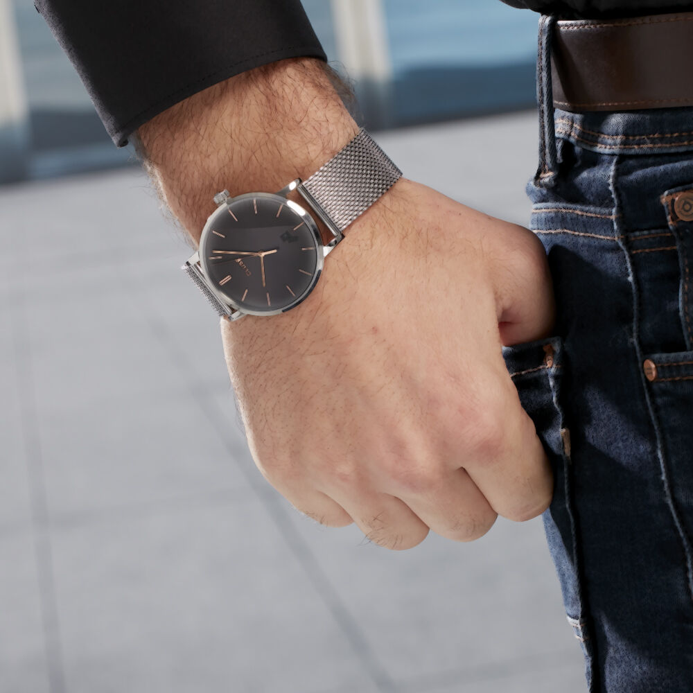 Montre Cluse Aravis Gris - Montres étanches Homme | Marc Orian