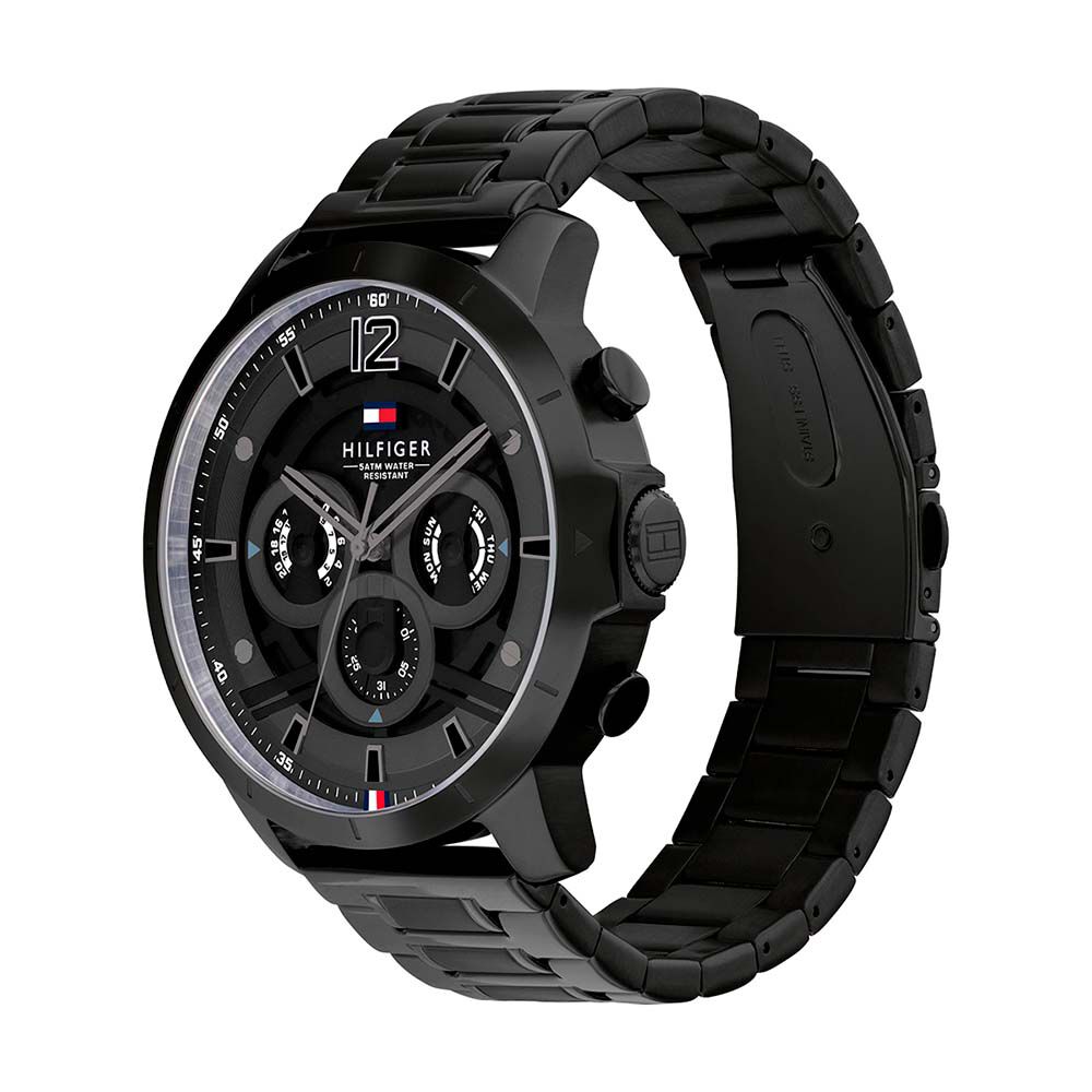 Montre Tommy Hilfiger Luca Noir - Montres &eacute;tanches Homme | Marc Orian