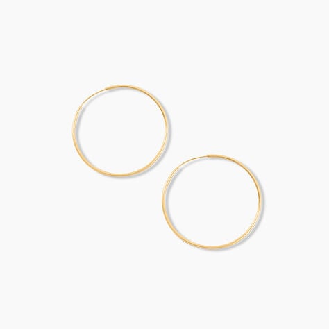 Cr&eacute;oles Muses Or Jaune - Cr&eacute;oles Femme | Marc Orian