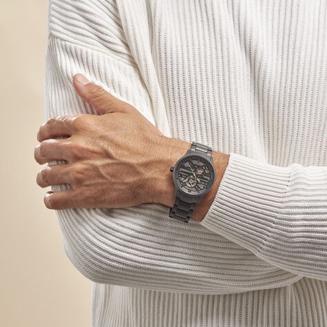 Montre Pierre Lannier Impact Noir - Montres automatique Homme | Marc Orian