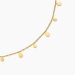 Collier Florencia Acier Dor&eacute; - Colliers fantaisie Femme | Marc Orian