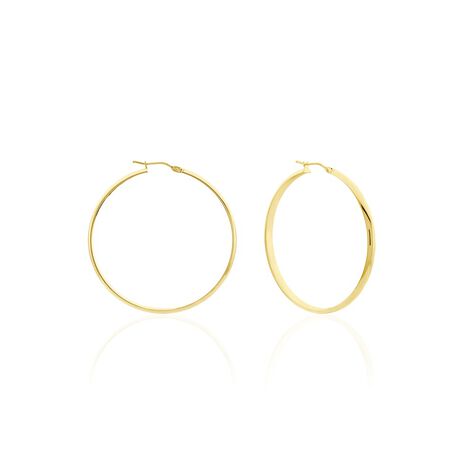 Cr&eacute;oles Shalana Or Jaune - Cr&eacute;oles Femme | Marc Orian