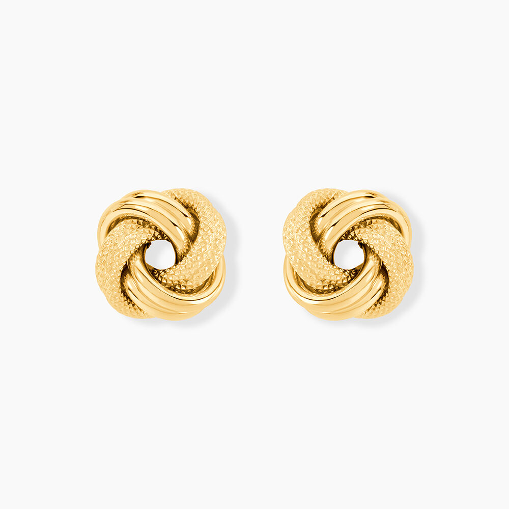Boucles D'Oreilles Puces Gereon Or Jaune - Puces Femme | Marc Orian