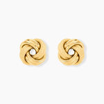 Boucles D'Oreilles Puces Gereon Or Jaune - Puces Femme | Marc Orian