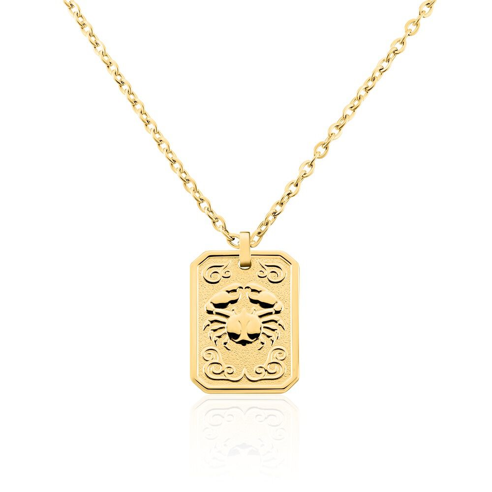 Collier Phebus Him Acier Jaune - Colliers ete Homme | Marc Orian