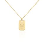 Collier Plaqu&eacute; Or Quintien - Colliers ete Homme | Marc Orian