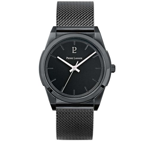 Montre Pierre Lannier Candide Noir - Montres &eacute;tanches Homme | Marc Orian