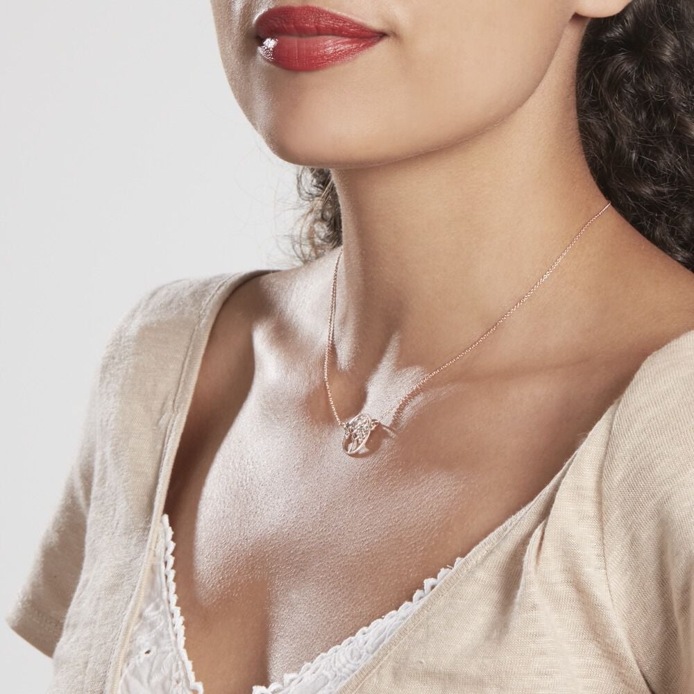 Collier Marijan Argent Rose - Colliers ete Femme | Marc Orian