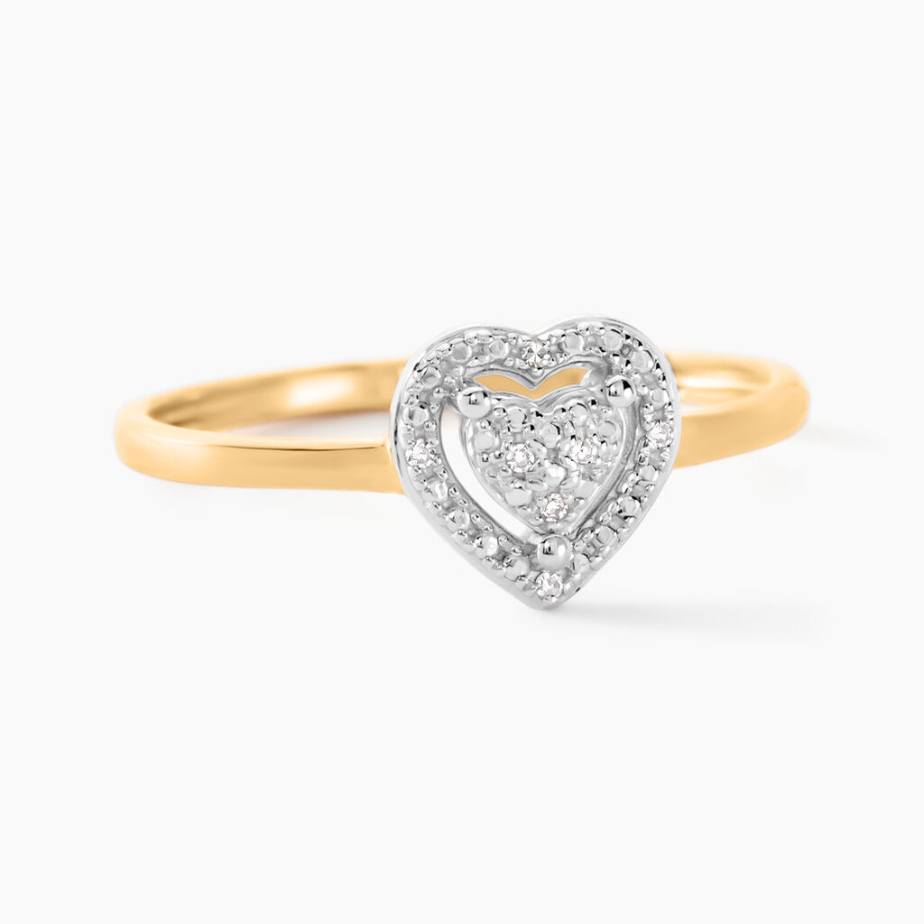 Bague Catrin Or Jaune Diamant - Bagues pierres précieuses Femme | Marc Orian