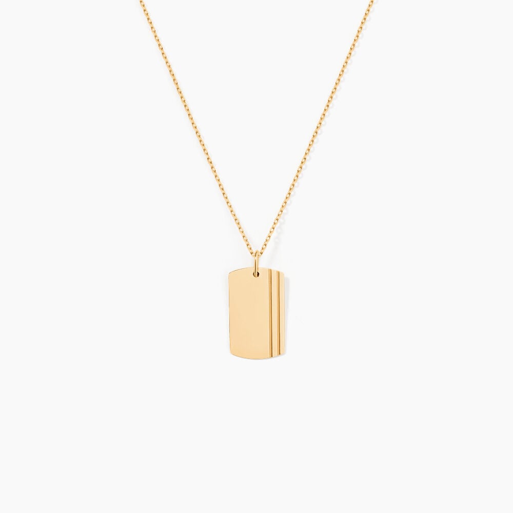 Collier Neal Or Jaune - Colliers ete Homme | Marc Orian