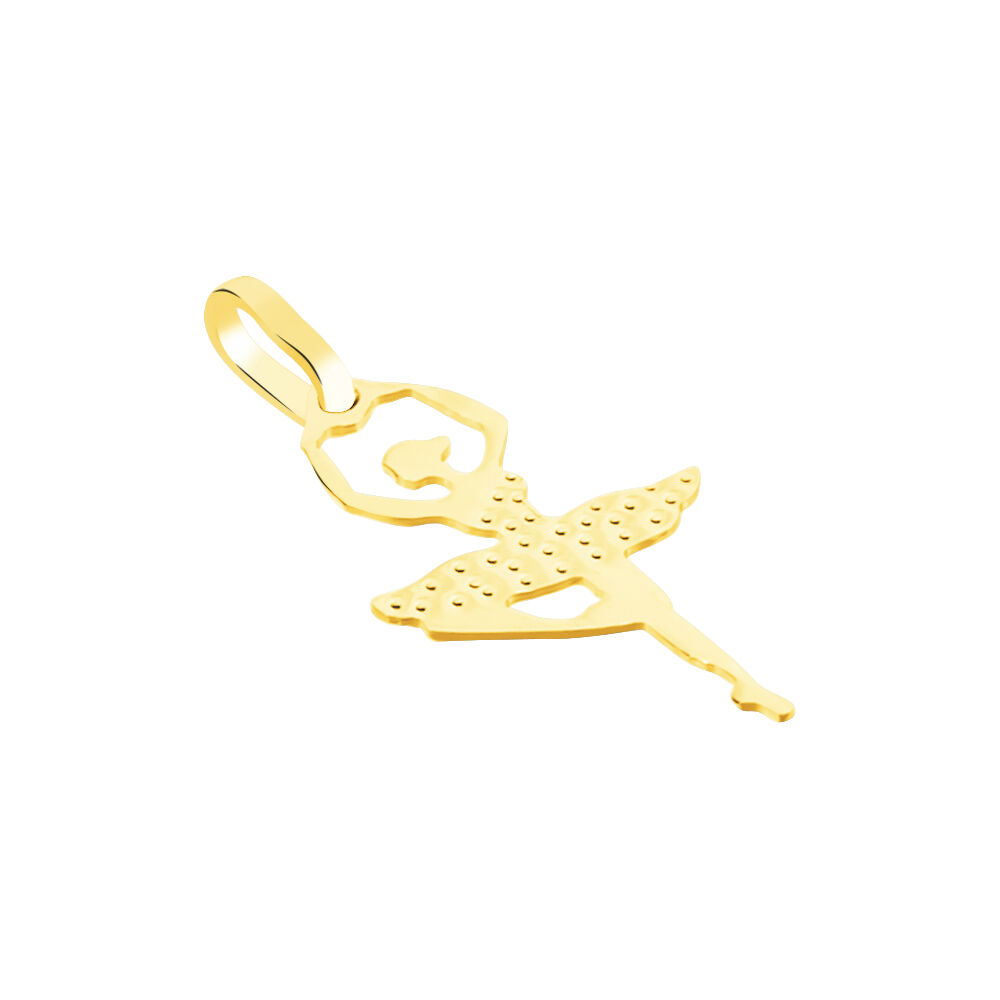 Pendentif Gabinia Danceuse Or Jaune - Pendentifs Famille | Marc Orian