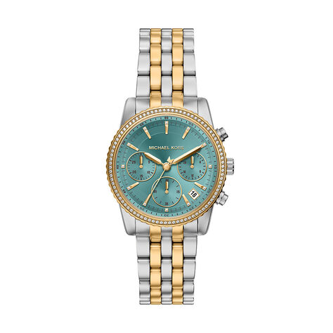 Montre Michael Kors Mini Bryant Turquoise - Montres &eacute;tanches Femme | Marc Orian