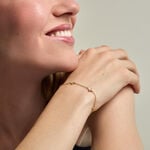 Bracelet Monika Argent Dor&eacute; A L'Or 750/1000 - Bracelets cha&icirc;nes Femme | Marc Orian