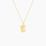 Pendentif Herman Chat Or Jaune - Pendentifs Femme | Marc Orian