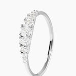 Bague Magma Argent Blanc Oxyde De Zirconium - Bijoux fantaisie Femme | Marc Orian
