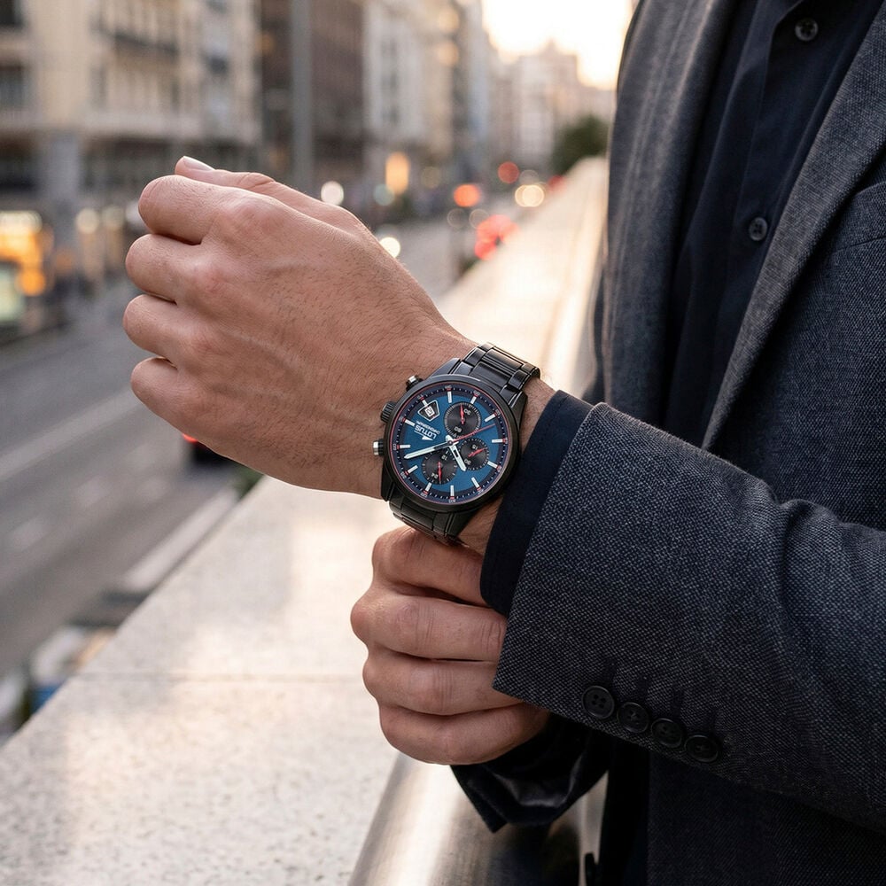 Montre Lotus Pulse Bicolore - Montres chronographes Homme | Marc Orian
