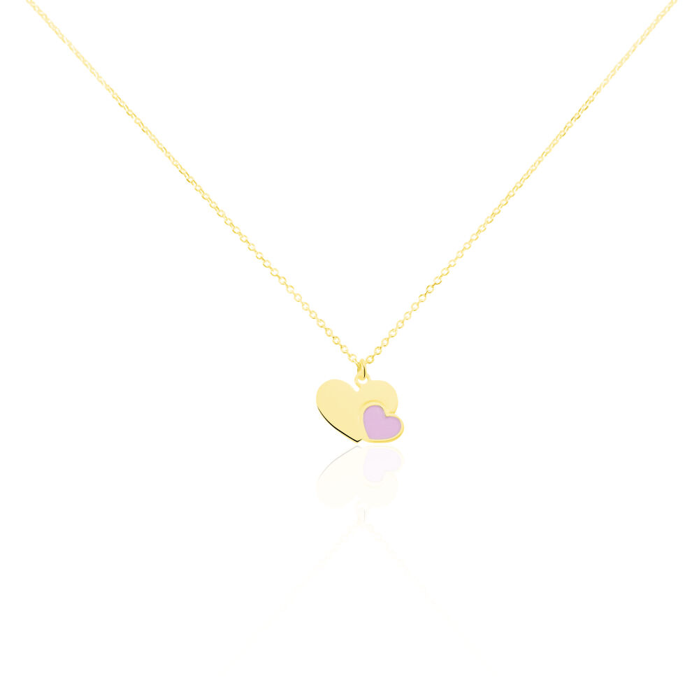 Collier Or Jaune Isa Lise Smalto - Colliers avec pierres Enfant | Marc Orian