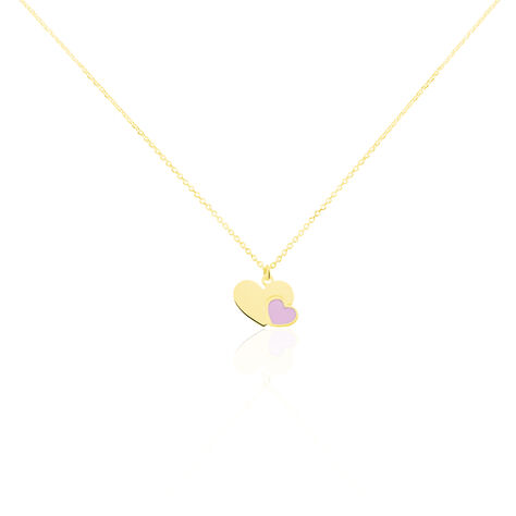 Collier Or Jaune Isa Lise Smalto - Colliers avec pierres Enfant | Marc Orian