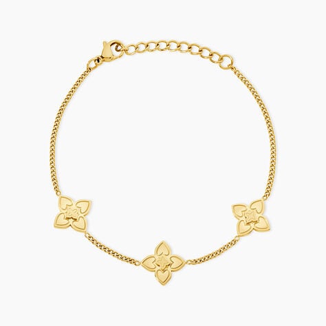 Bracelet Mirena Acier Jaune - Bracelets cha&icirc;nes Femme | Marc Orian