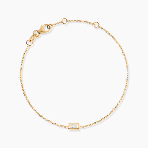 Bracelet Isobel Plaqu&eacute; Or Jaune Oxyde De Zirconium - Bracelets fantaisie Femme | Marc Orian