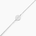 Bracelet Eternelle Argent Blanc - Bracelets Medailles Femme | Marc Orian