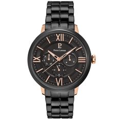 Montre Pierre Lannier Collection Beaucour Noir - Montres Homme | Marc Orian