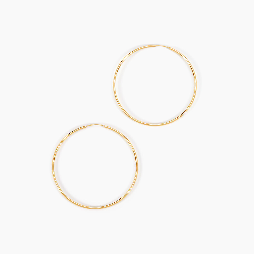 Cr&eacute;oles Dominae Or Jaune - Cr&eacute;oles Femme | Marc Orian