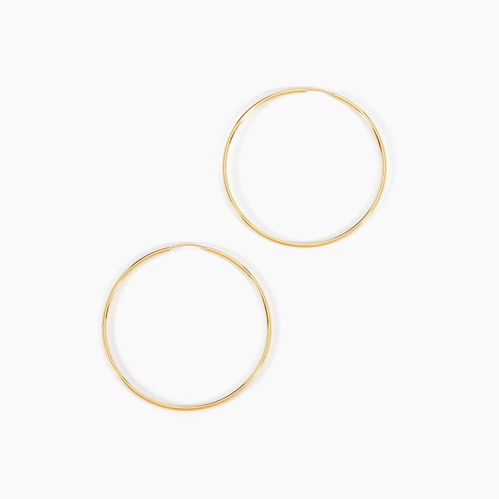 Cr&eacute;oles Dominae Or Jaune - Cr&eacute;oles Femme | Marc Orian