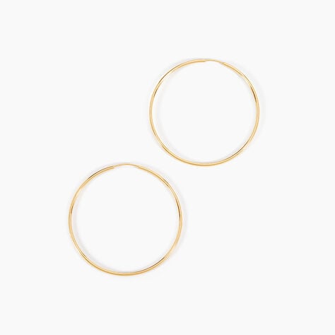 Cr&eacute;oles Dominae Or Jaune - Cr&eacute;oles Femme | Marc Orian