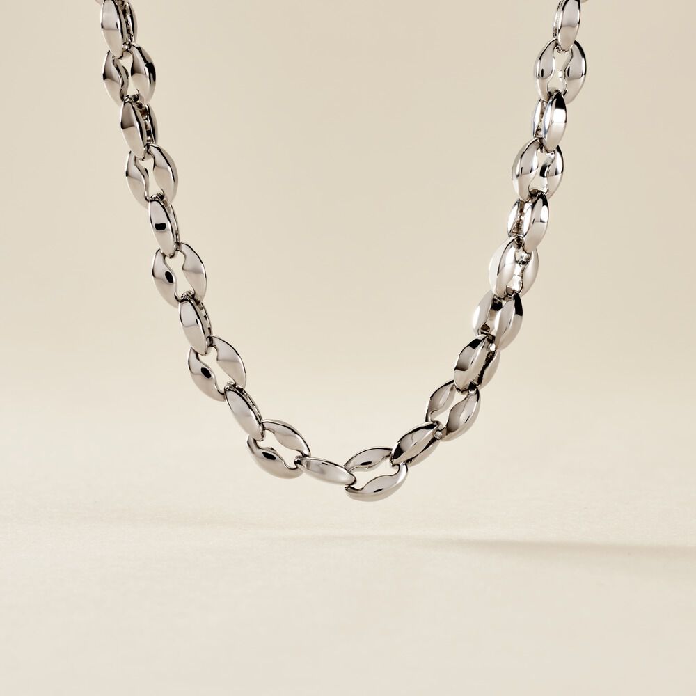 Collier Kresten Acier Argenté - Colliers Homme | Marc Orian