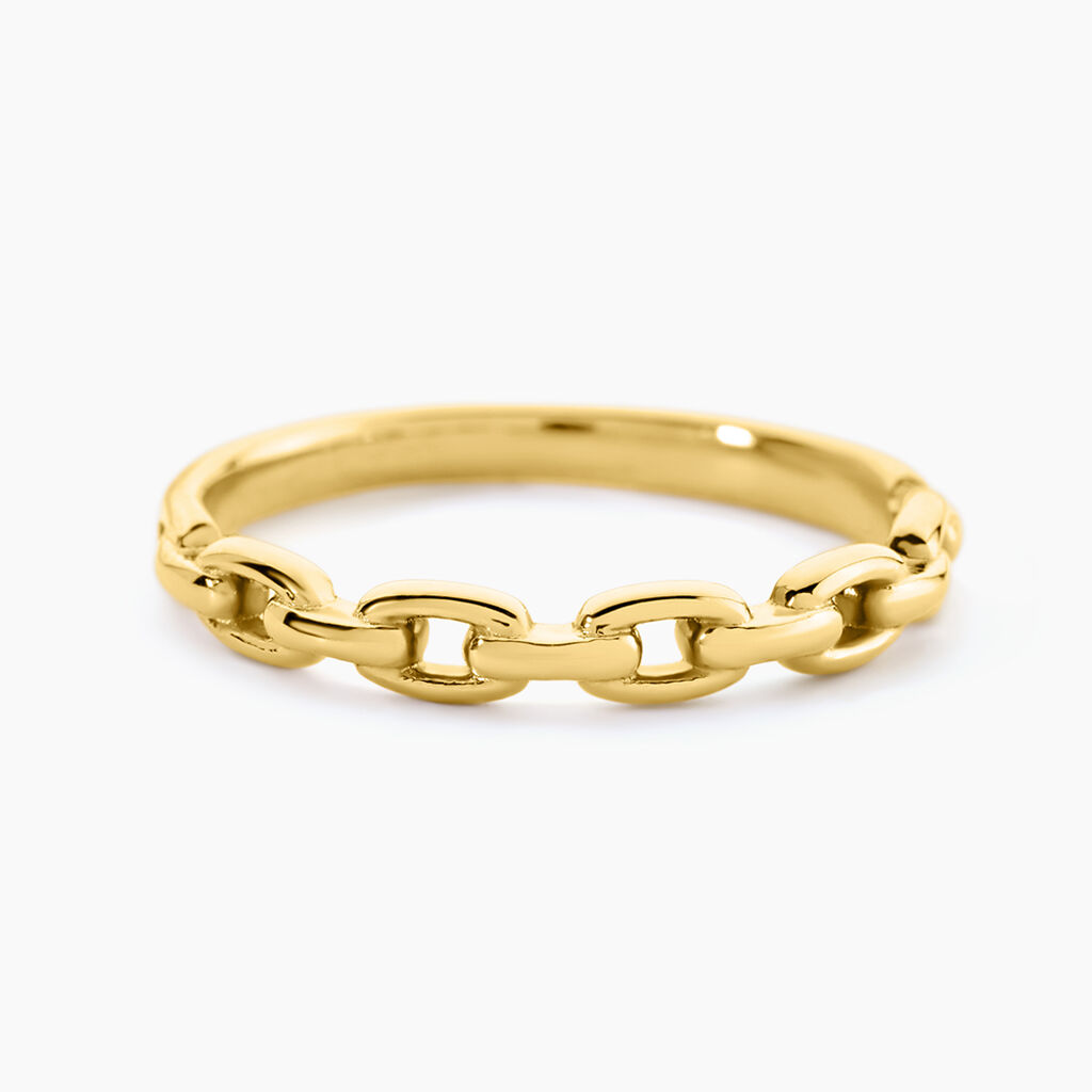 Bague Alexie Acier Jaune - Bijoux fantaisie Femme | Marc Orian