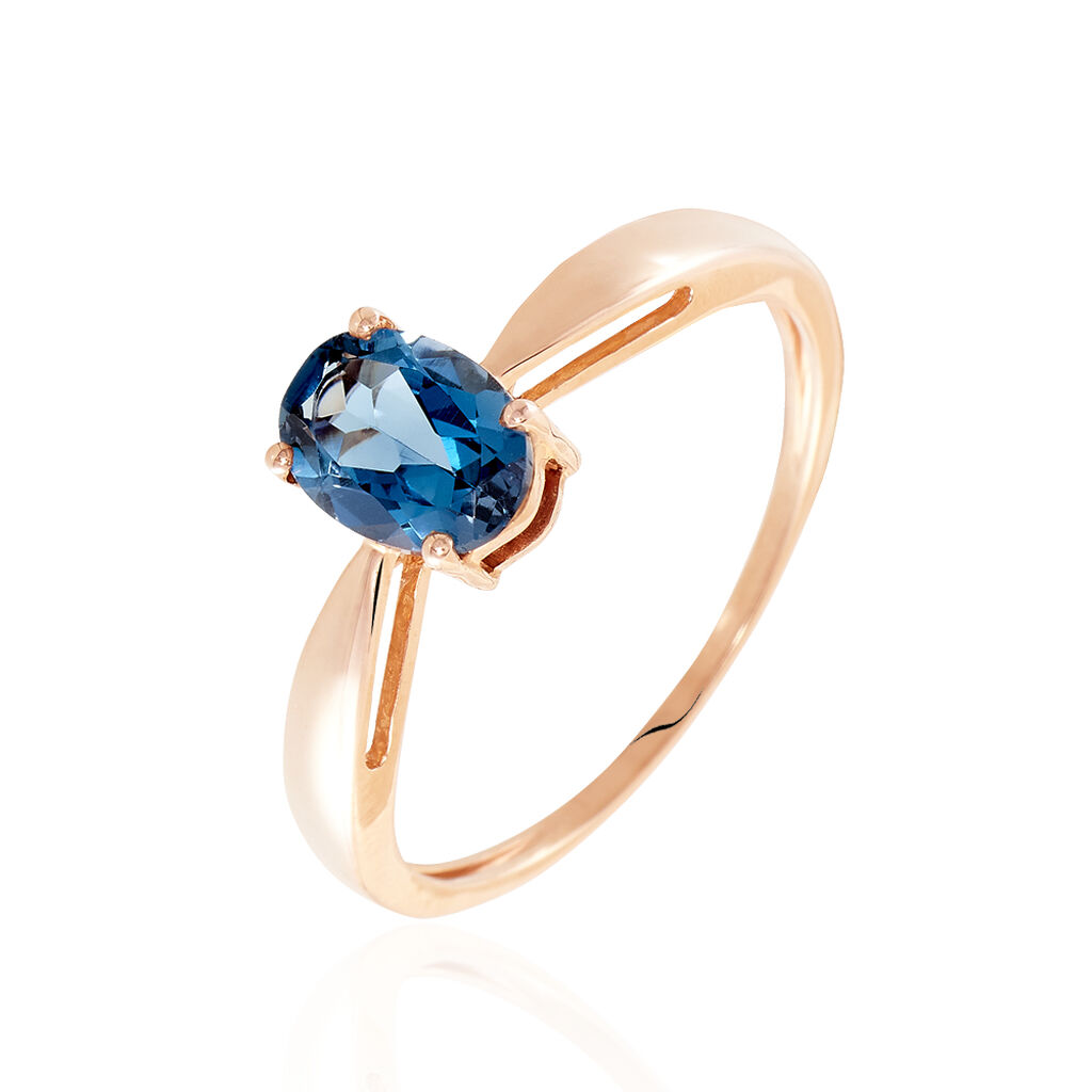 Bague Arzula Or Rose Topaze - Bagues Femme | Marc Orian