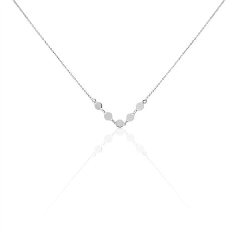 Collier Poenui Argent Blanc - Colliers fantaisie Femme | Marc Orian