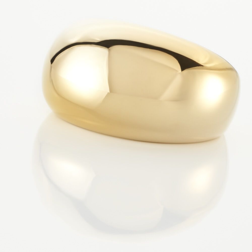 Bague Cleoria Acier Dore -  Femme | Marc Orian